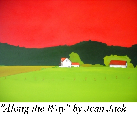 Jean Jake "Along the Way" painting