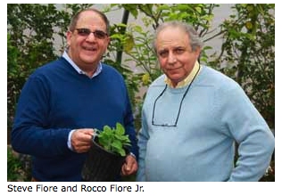 Steve and Rocco Fiore of Rocco Fiore & Sons, Inc. Landscape Company