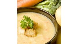Hearty Potato and Cheddar Soup With Bacon
