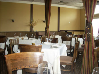 Restaurant Michael interior. 