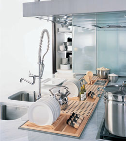 Eliminate clutter from your kitchen. 