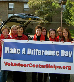 Make A Difference Day. 