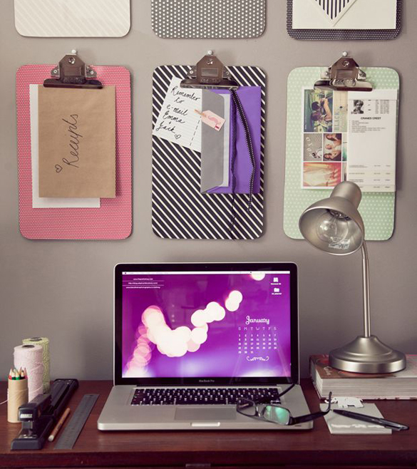 organization-hacks-desk-clipboards