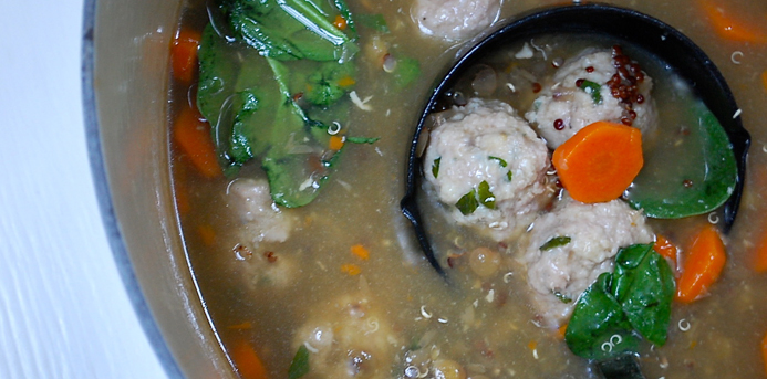 soup-recipes-Lentil-and-Quinoa-Turkey-Meatball