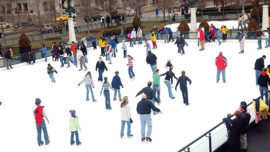 Guide to outdoor ice skating rinks in the Chicago area