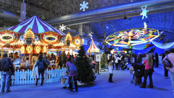 Carousel at Navy Pier's Winter WonderFest