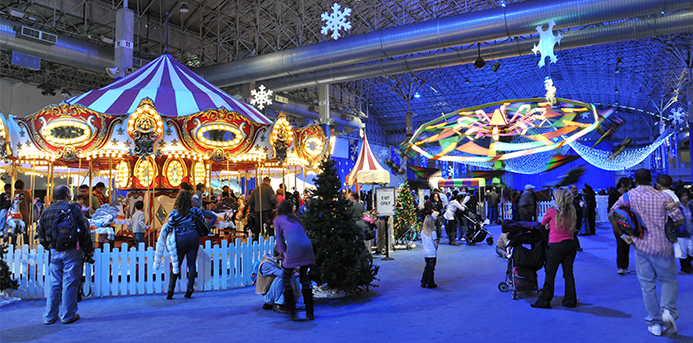 Carousel at Navy Pier's Winter WonderFest