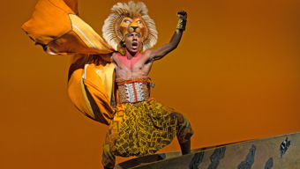 Aaron Nelson in "The Lion King"