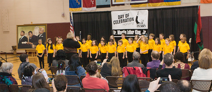 Martin Luther King Jr. Day of Celebration in Evanston, Illinois