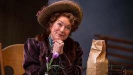 Kristine Nielsen in "The Matchmaker" at Goodman Theatre