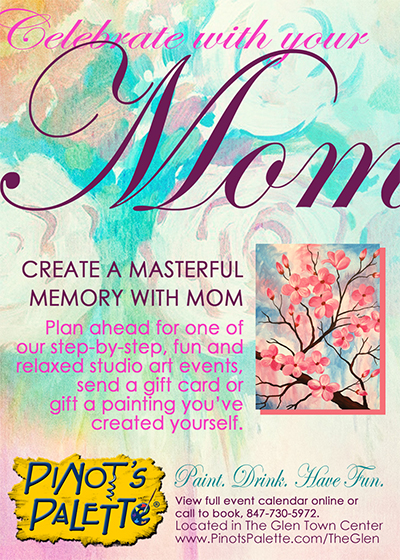 Mother's Day at Pinot's Palette
