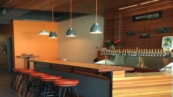 Sketchbook Brewery's Tap Room