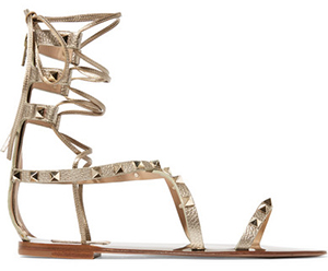 Valentino Lace-Up Sandals