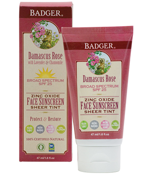 Badger Face Sunscreen Sheer Tint