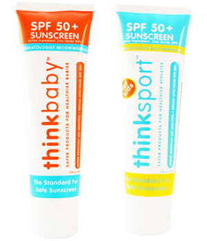 Thinkbaby and Thinksport Sunscreen