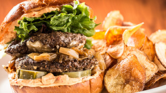 Found Kitchen & Social House burger