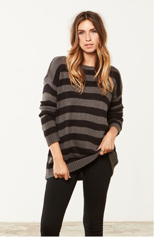 Marcus Striped Pullover Sweater by BB Dakota, $89, Juniper Boutique