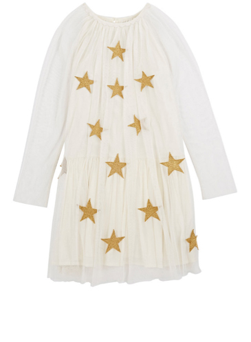 Stella McCartney Appliquéd Tulle Dress, $152, Barneys New York