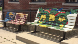 Benchmark 2 Displays 20 Outdoor Benches Designed by Local Artists in Highwood