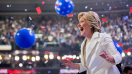 Hillary Clinton after nomination