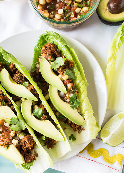 Recipe: Heat-Free Lentil and Walnut Tacos from Oh My Veggies
