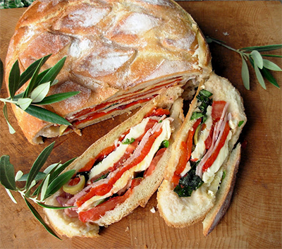 Recipe: Pan Bagnat from Lavender & Lovage