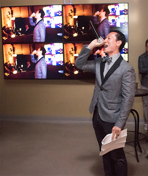 Scenemakers Board President Gordon C.C. Liao (Park Forest native) at the 5th Annual Scene Soirée hosted by the Goodman’s Scenemakers Board at Ovation Chicago.