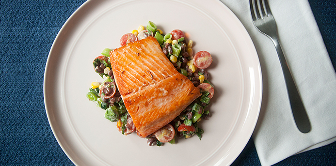 Madison & Rayne's Trout with Summer Vegetables