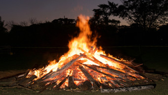 Harvest Bonfire at Wagner Farm in Glenview
