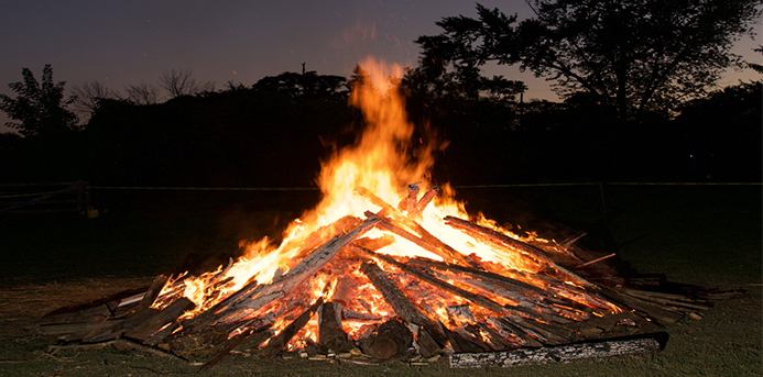 Harvest Bonfire at Wagner Farm in Glenview