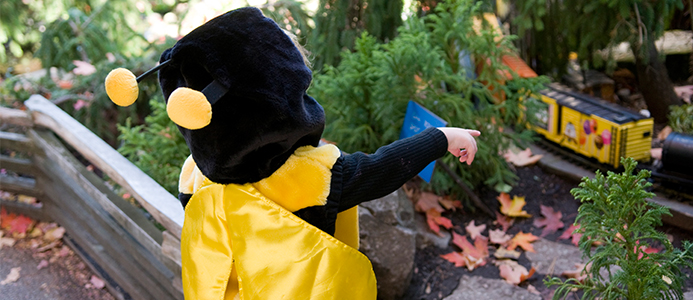 Trains, Tricks & Treats at Chicago Botanic Garden
