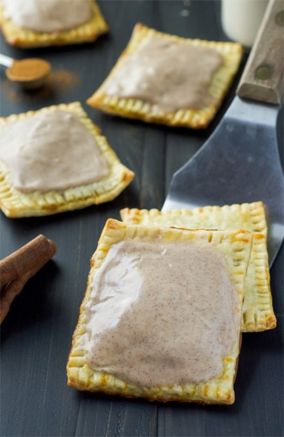 Recipe: Easy Pumpkin Brown Sugar Cinnamon Pop Tarts from With Salt and Wit
