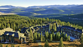 View above The Ritz-Carlton Lake Tahoe