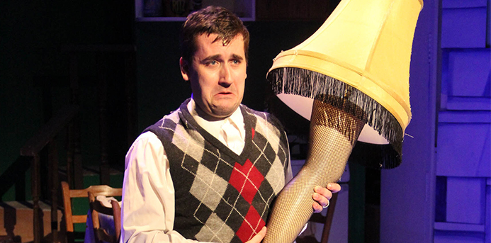 "A Christmas Story: The Musical" at Citadel Theatre in Lake Forest, Illinois