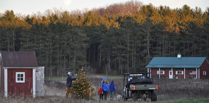 How This Local Family Made Cutting Down Their Own Christmas Tree a Special Tradition