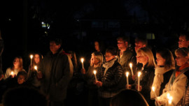 Student Alliance for Homeless Youth's Candlelight Vigil