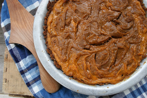 Recipe: Sweet Potato Speculoos Pie