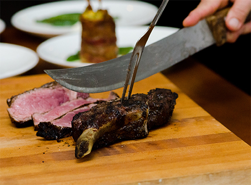 Knife's steak
