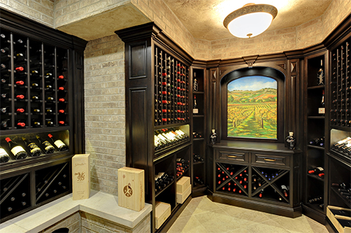 Wine cellar by Glenview Haus