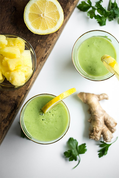 Recipe: Happy Digestion Smoothie from Oh She Glows