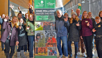 Community Celebrations: The Morton Arboretum Celebrates 1 Million Visitors