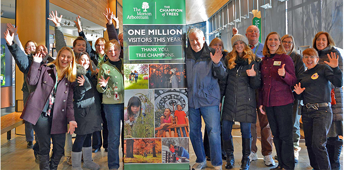 Community Celebrations: The Morton Arboretum Celebrates 1 Million Visitors