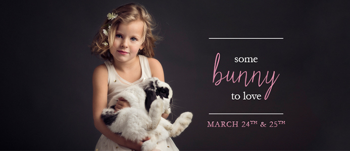 5 Things to Do in Chicago: Classic Kids Photography bunny event