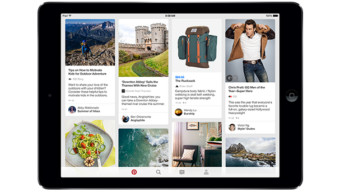 Pinterest on iPad