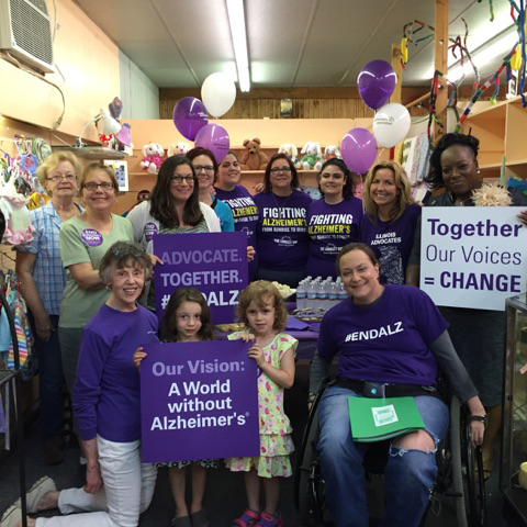 Alzheimer's Association, The Longest Day: participants and staff