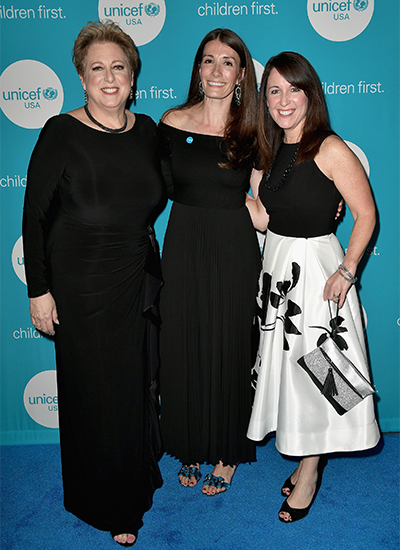 UNICEF Hope Gala: UNICEF USA President & CEO Caryl Stern, UNICEF USA Midwest Region Managing Director Beth McCostlin and Rotary International's Michele Berg