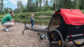 Burley Honey Bee Bike Trailer