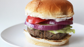 Recipe: Middle Eastern Lamb Burgers With Greek Yogurt Feta Sauce