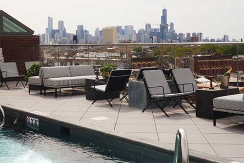 Chicago rooftop bars and restaurants: Cabana Club