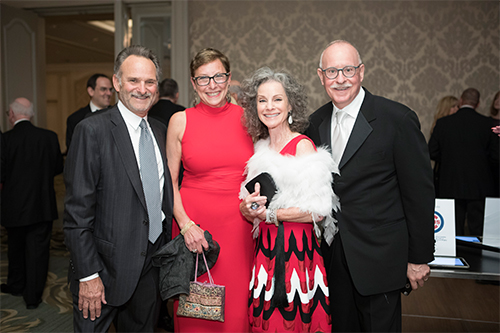 Envision Gala: Howard and Loren Friend and Laura and Michael Tepper